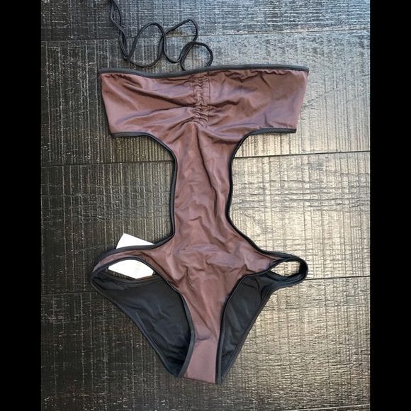 NWT The Carolyn Cutout Swimsuit - Picture 2 of 5